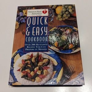 Quick & Easy Cookbook (1995, Hardcover) – American Heart Association